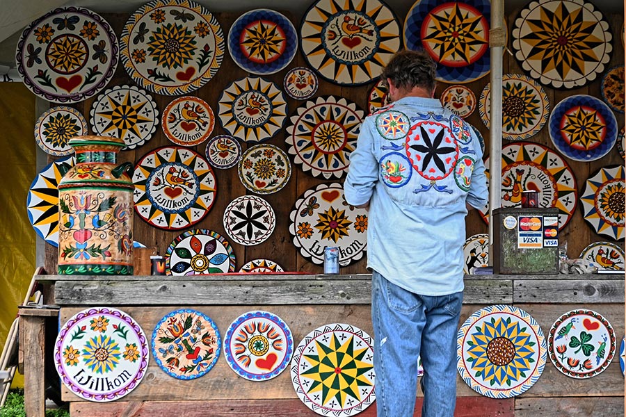 Don't Miss the 73rd Annual Kutztown Folk Festival 4 Kutztown Folk Festival Claypool Hex Signs