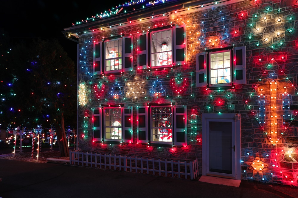 Just one of the displays at Koziar Christmas Village.